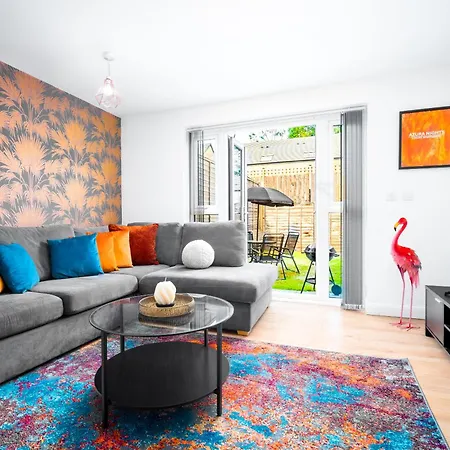 Luxury City Centre 5 Bed House With En-Suite, Bbq, On-Site Parking By Azura Nights Birmingham Exterior photo