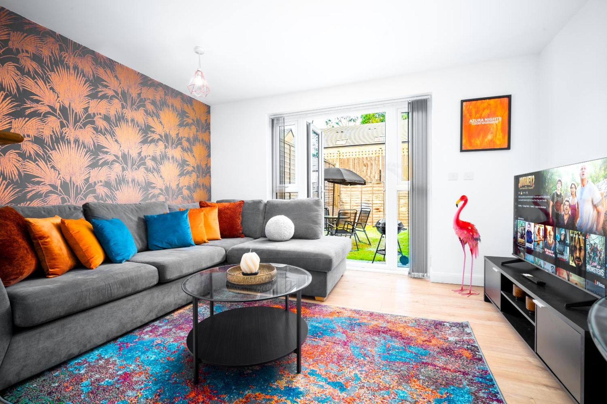 Apartment Luxury Centre 5 Bed House With En-suite, Bbq, On-site Parking By Azura Nights Birmingham