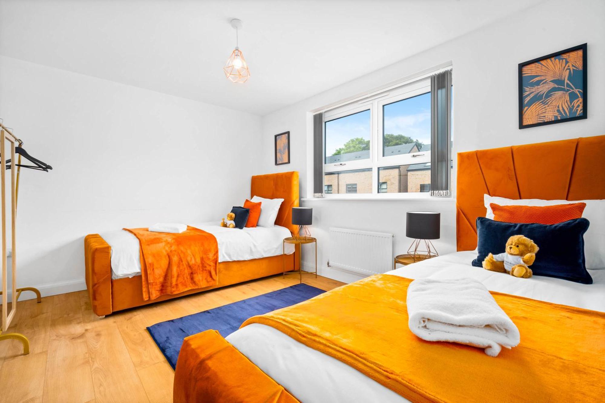 Apartment Luxury Centre 5 Bed House With En-suite, Bbq, On-site Parking By Azura Nights Birmingham